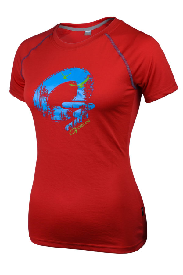 Летняя женская спортивная футболка Iris купить в интернет-магазине спортивного термобелья O3 Ozone