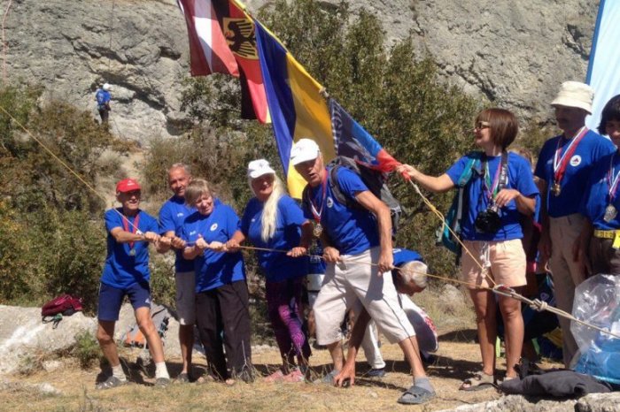 Международный Чемпионат  ветеранов альпинизма и скалолазания  прошел в Судаке 9 – 12 сентября.